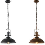 14.2 Inch dome porch light bronze pendant light metal hallway light
