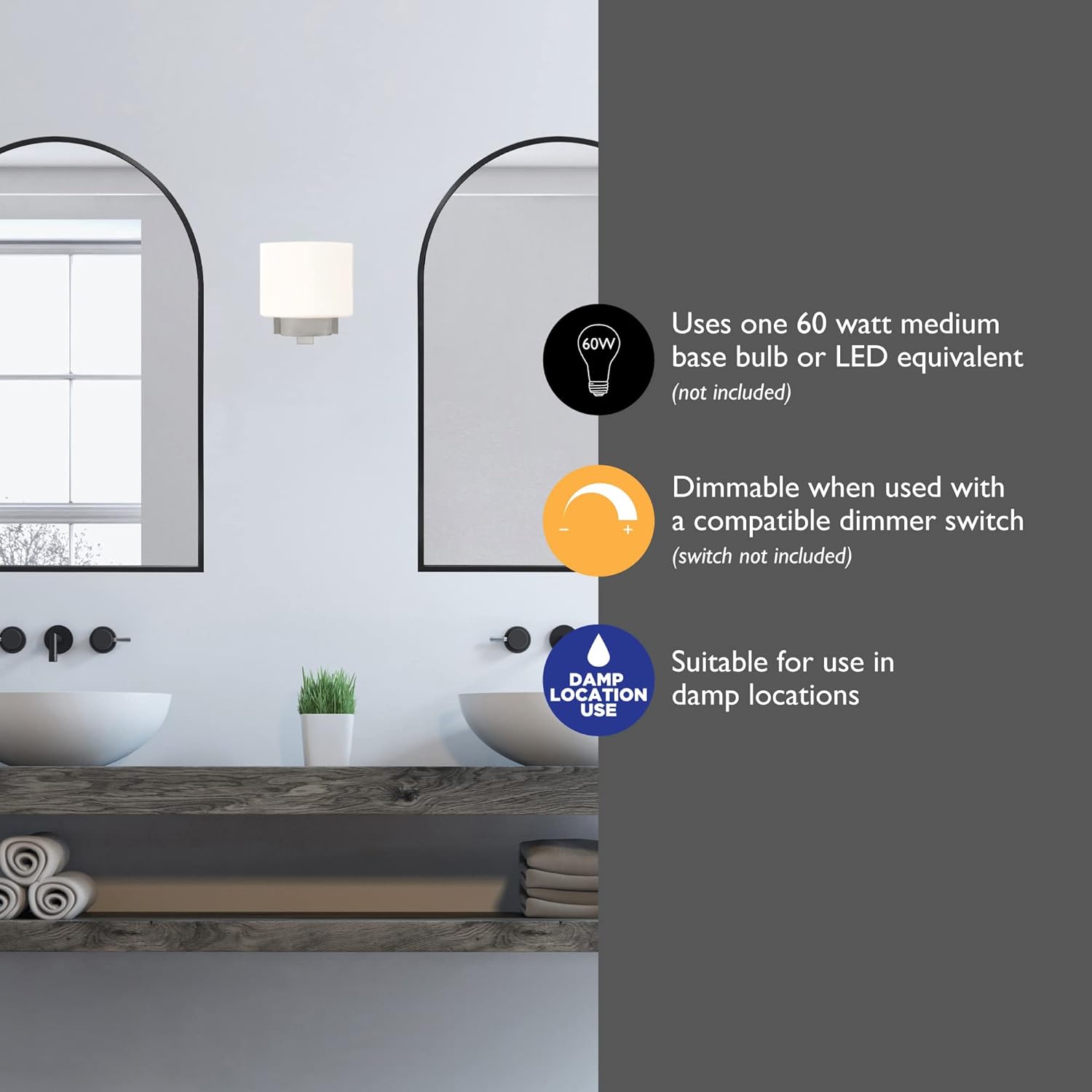 1 light hallway light nickel wall light alloy steel bedroom light