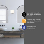 1 light hallway light nickel wall light alloy steel bedroom light