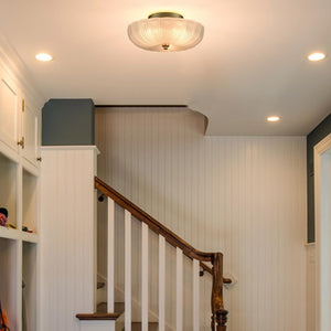 3-light hallway light gold kitchen light glass, metal ceiling light