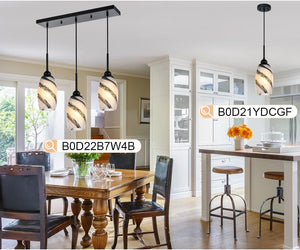 3 light kitchen island light black pendant light glass, metal chandelier light
