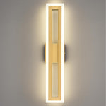 24 Inch Wall Light Gold mounted light Plastic, Metal bathroom light