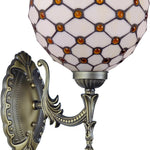 8 inch hallway light white wall light glass, metal kitchen light