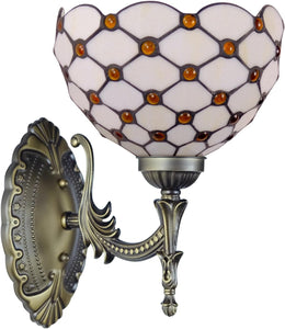 8 inch hallway light white wall light glass, metal kitchen light