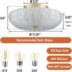 3-light hallway light brass kitchen light glass, metal ceiling light