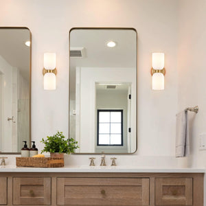2-light kitchen light gold bathroom light metal wall light