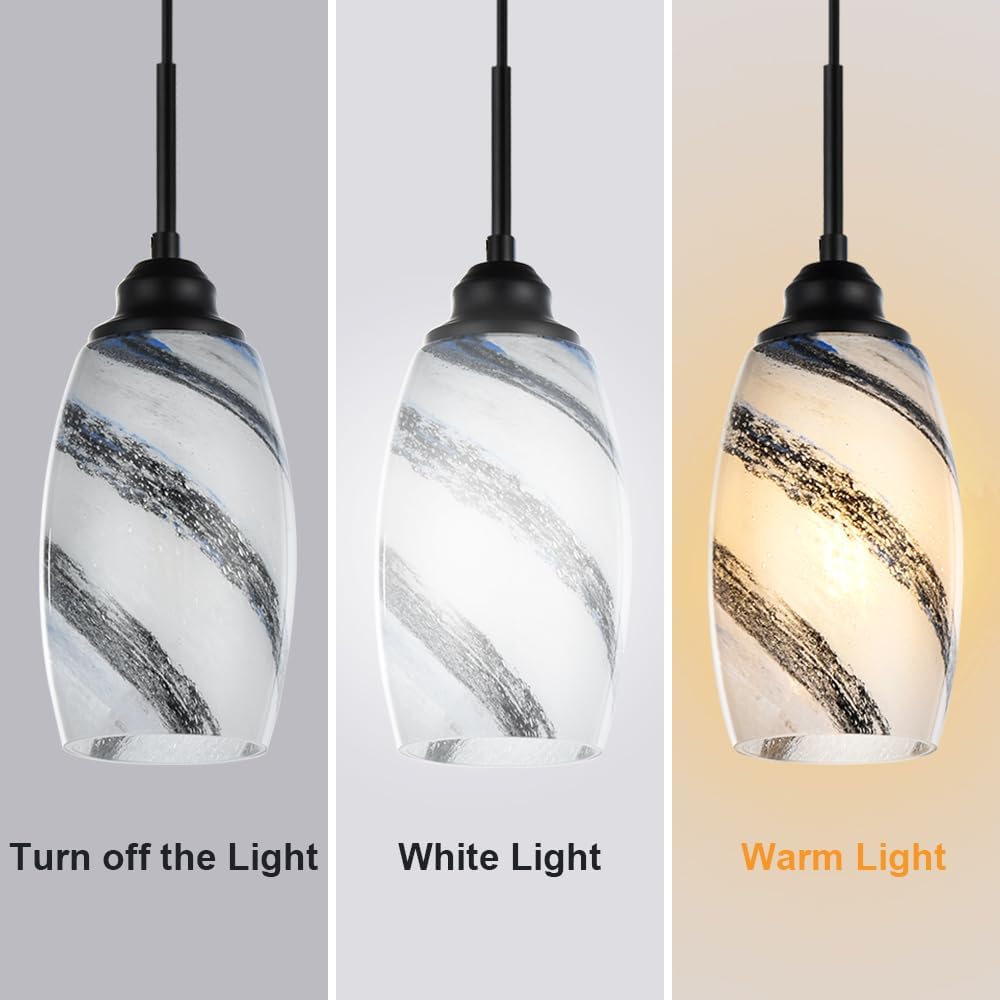 3 light kitchen island light black pendant light glass, metal chandelier light