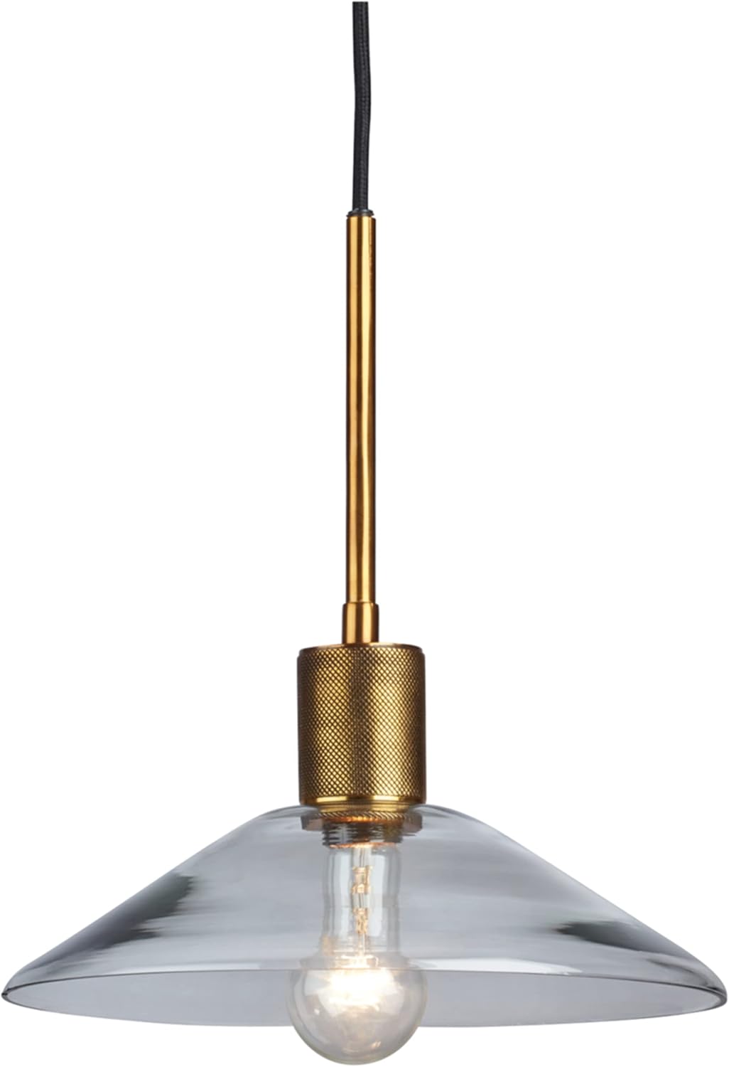 Industrial chandeliers light metallic pendant light  brass, glass & metal kitchen light