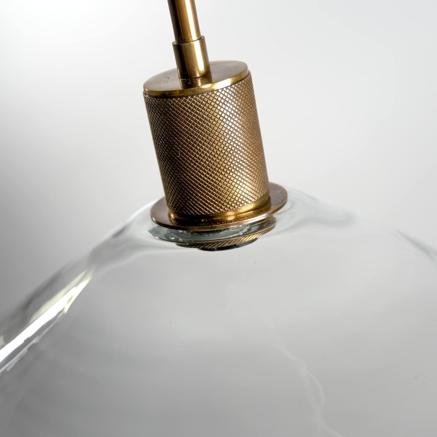 Industrial chandeliers light metallic pendant light  brass, glass & metal kitchen light