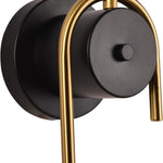 U-shape wall light gold fixture light metal bathroom light