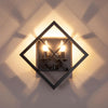 2-light wall light black stairwell light iron hallway light