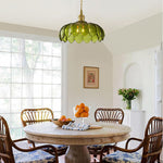 10 INCH kitchen lighting green pendant light glass pendant light