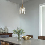 5.9 Inch hanging light gold hanging light fixtures glass, metal pendant lights