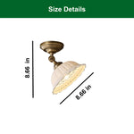 E26/E27 base bulb light gold kitchen light metal ceiling light