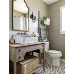 Industrial  farmhouse wall sconces glass wood wall lights