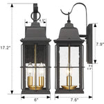 Porch outdoor wall sconce black wall sconce