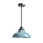 Modern pendant light sea green light fixture  metal bathroom light