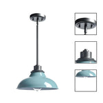Modern pendant light sea green light fixture  metal bathroom light