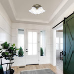 3 Light light fixture bronze ceiling lighting glass indoor light