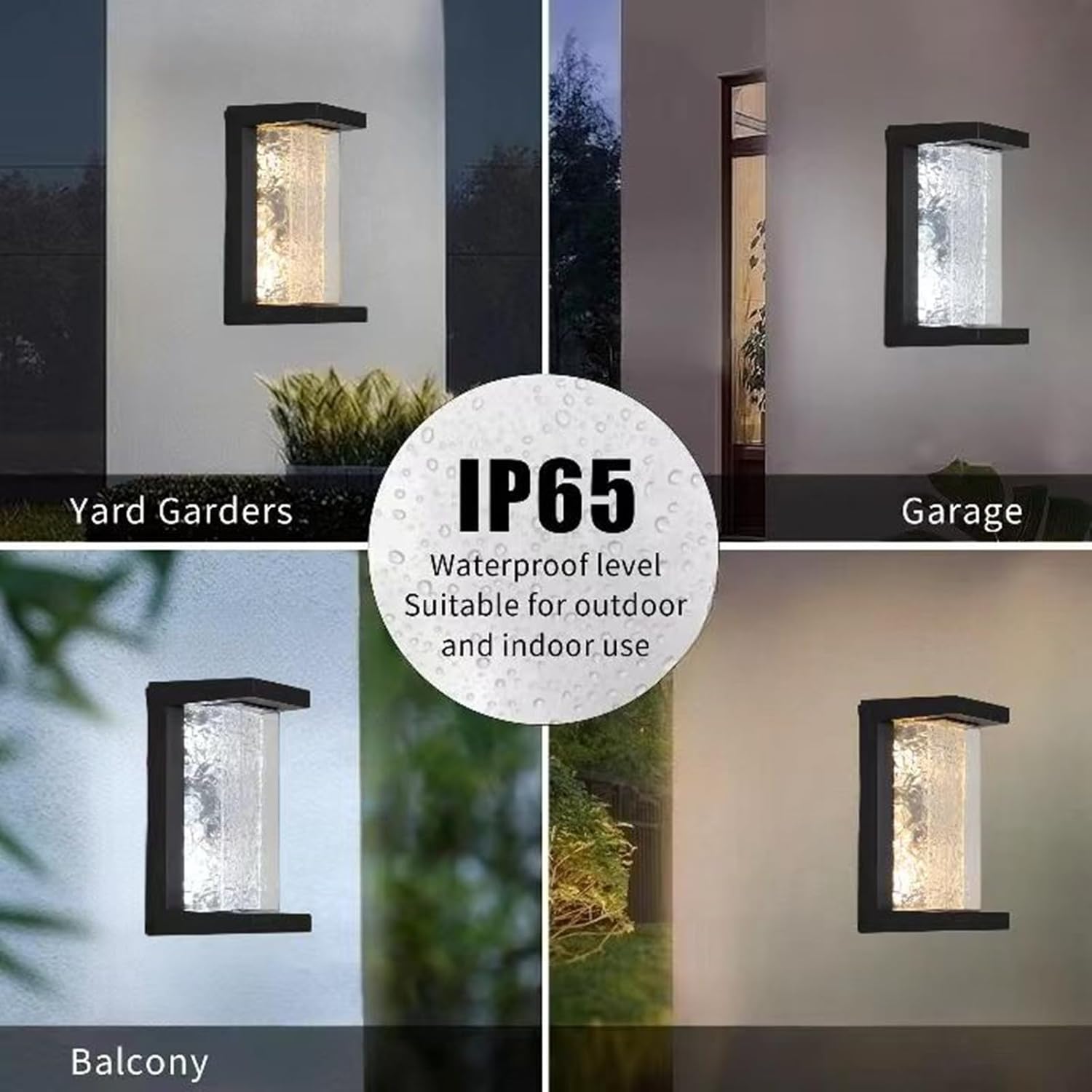 3-color modern porch light black fixtures light aluminum wall lights