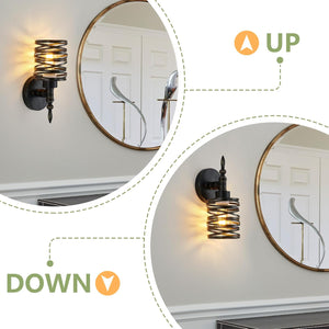 1-light porch light bronze kitchen light metal wall light