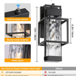 15 inch wall lights black patio light metal porch light