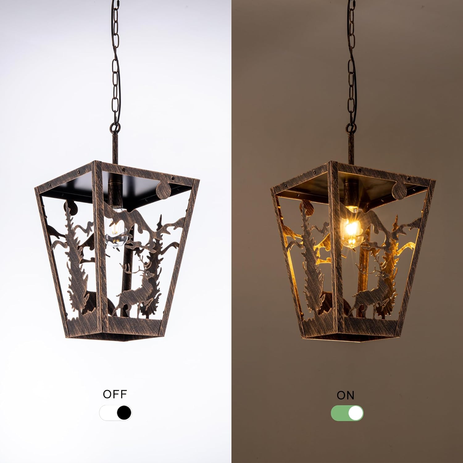 Industrial kitchen light bronze fixture light metal pendant light