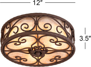 12 inch kitchen light brown hallway light metal ceiling light