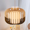 1 light rustic chandelier light brown hanging light wood pendant light