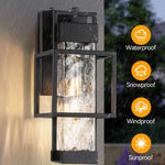 15 inch wall lights black patio light metal porch light