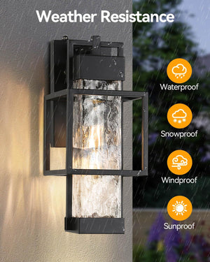 15 inch wall lights black patio light metal porch light