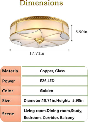4 lights ceiling light glass fixture light metal bedroom lamp