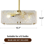 Modern flush mount light gold hallway light metal ceiling light