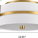 Vintage ceiling light gold proch light metal bedroom light