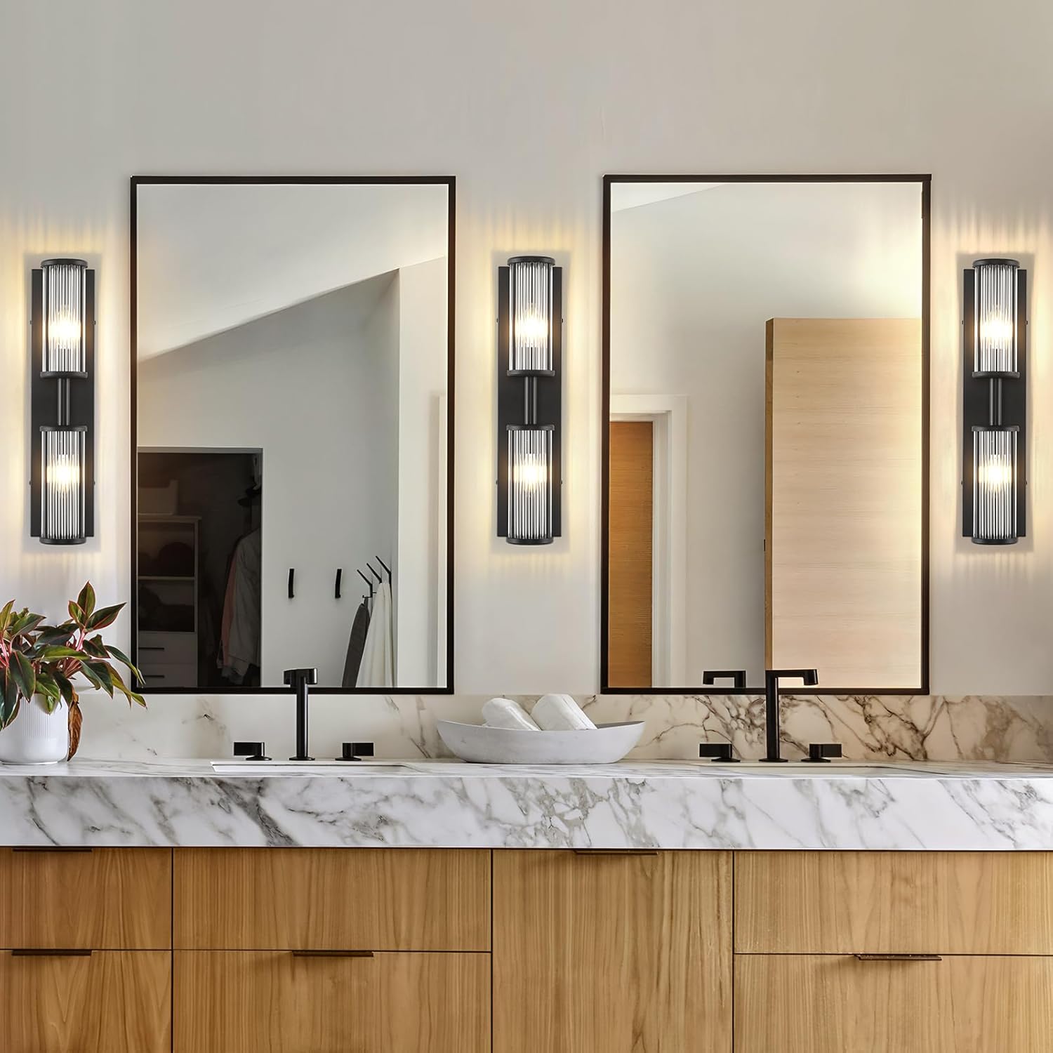 2 light vanity light black bathroom mirror light metal wall light