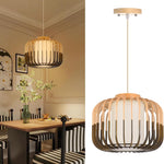 1 light rustic chandelier light brown hanging light wood pendant light