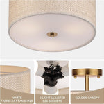 3-light ceiling light deep brown dining light linen bedroom light