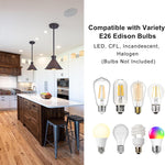 58”Hight adjustable hanging light aluminum metal kitchen light oil-rubbed bronze pendant light