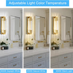 Led hardwired light brass porch light metal wall light