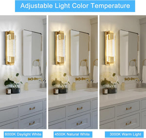 Led hardwired light brass porch light metal wall light