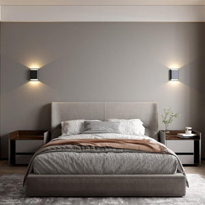 7.8 inch wall light black  porch light metal kitchen light