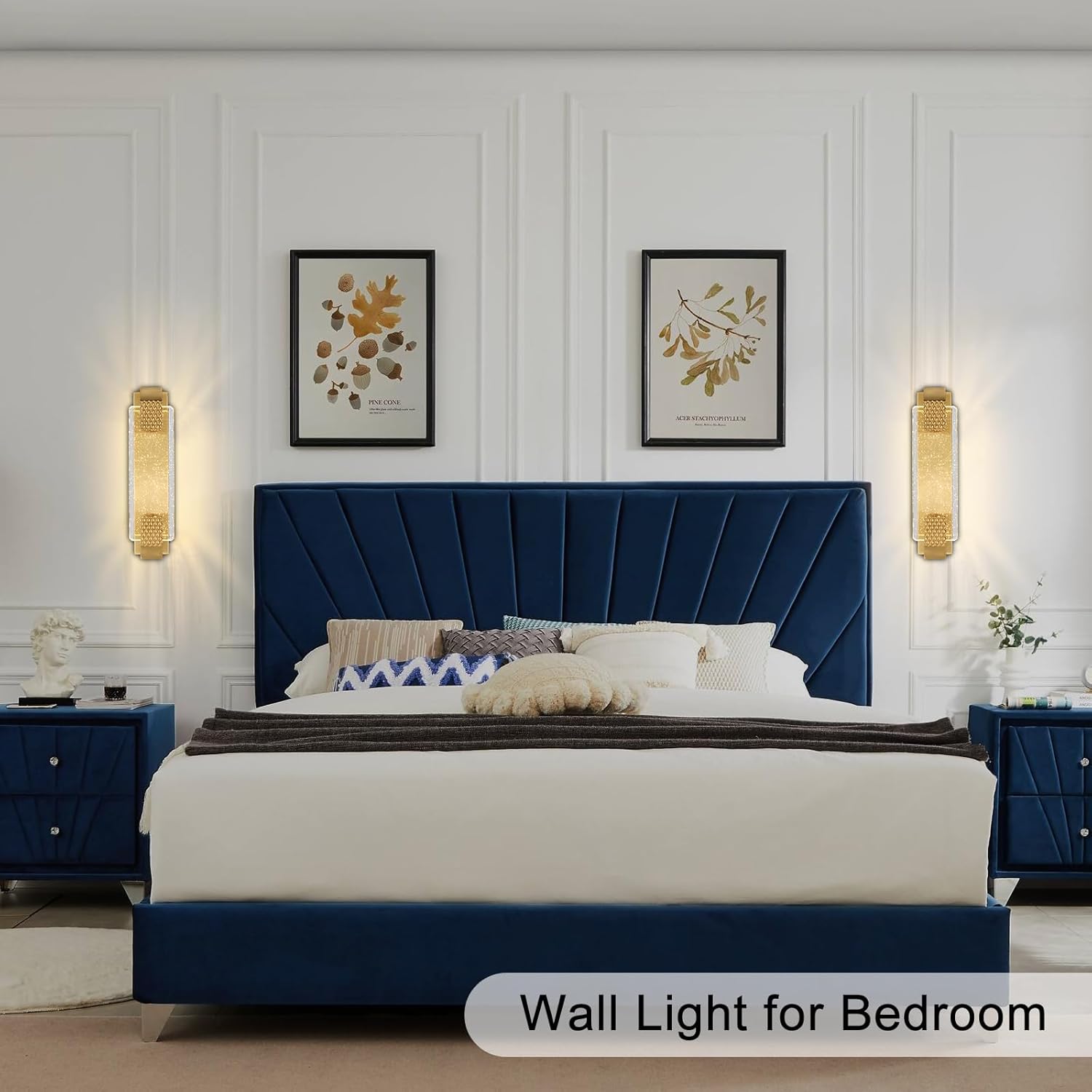 Led hardwired light brass porch light metal wall light
