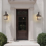 13.4 inch wall lights bronze mount light glass, copper porch light