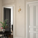 1 light wall sconce light bronze fixture light alloy steel bedroom light