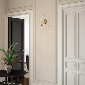 1 light wall sconce light bronze fixture light alloy steel bedroom light