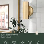 2-light wall light gold bedroom light metal corridor light