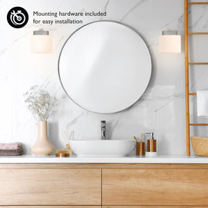 1 light hallway light nickel wall light alloy steel bedroom light