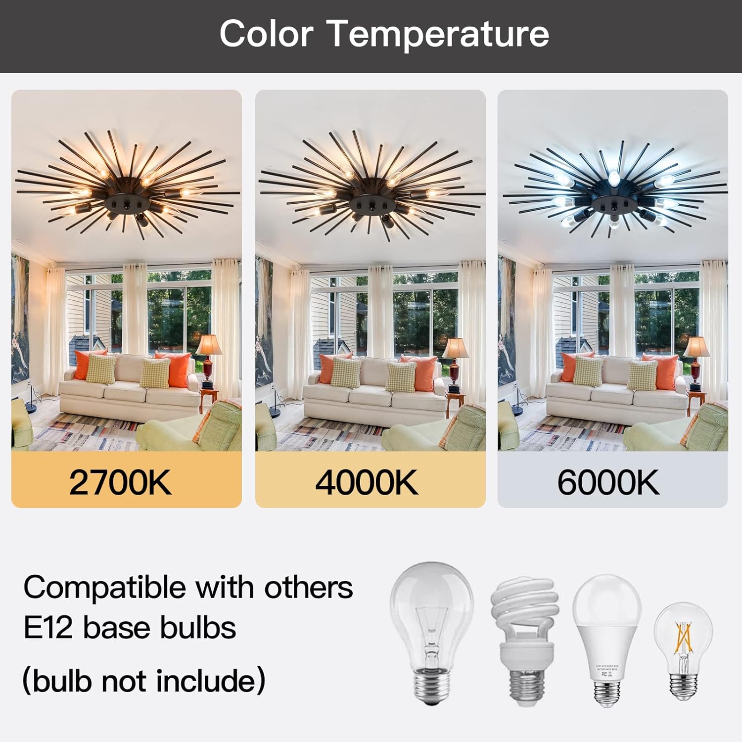 8 light ceiling light black kitchen light metal hallway light