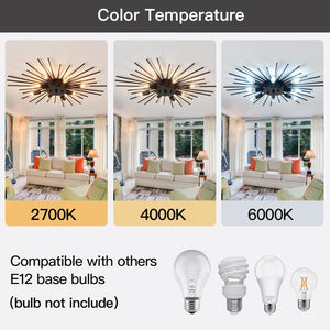 8 light ceiling light black kitchen light metal hallway light
