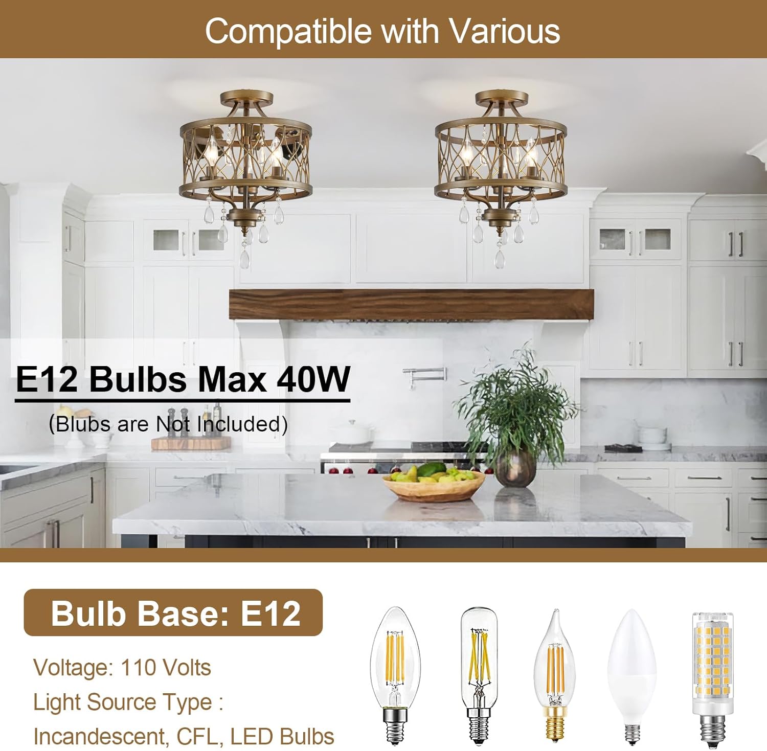 3-light entryway light bronze pendant ceiling lamp metal crystal chandelier light